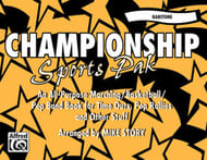 Championship Sports Pak Marching Band Collections sheet music cover